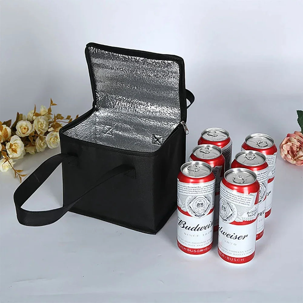 Folding Cooler Bag — Insulated Lunch & Delivery Tote