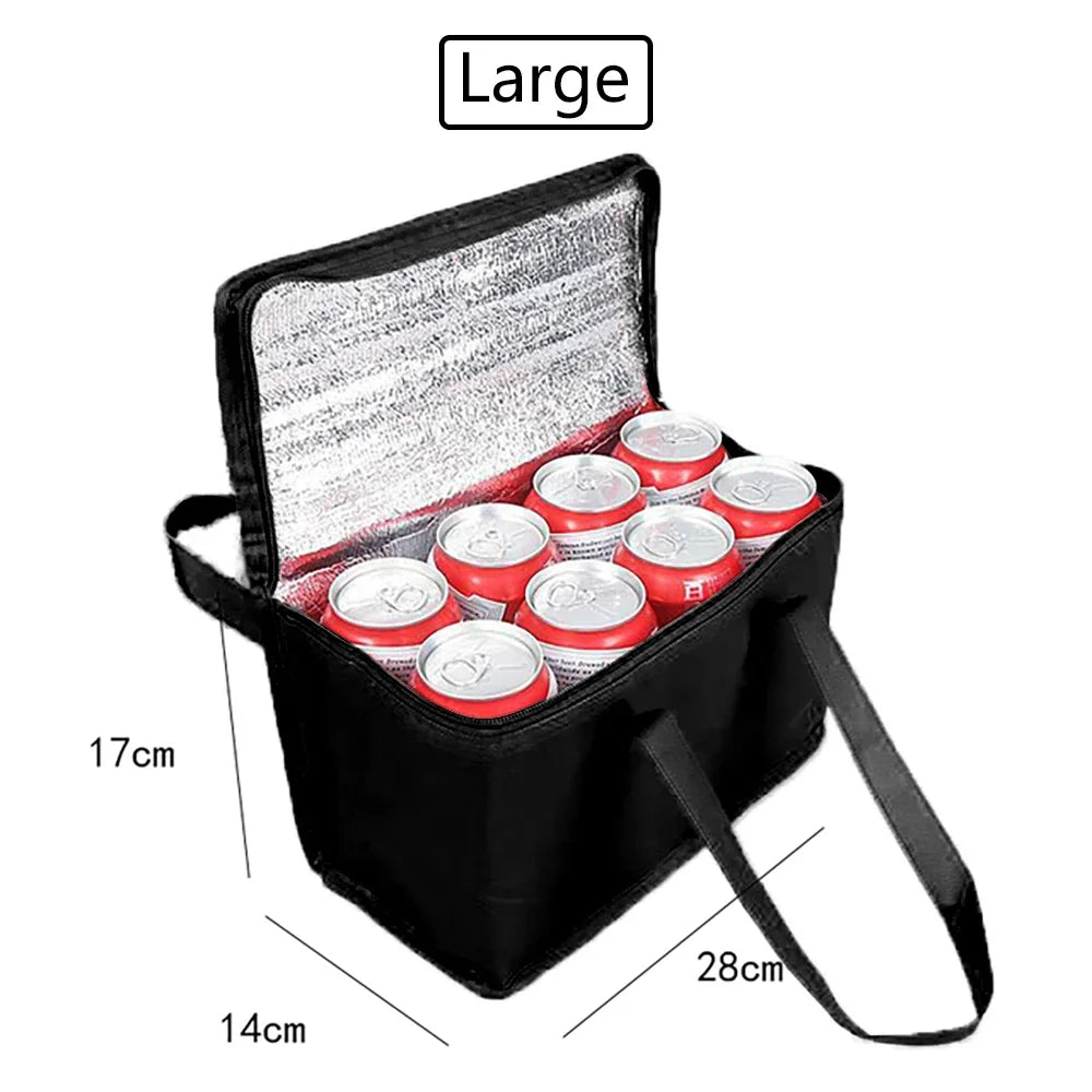 Folding Cooler Bag — Insulated Lunch & Delivery Tote