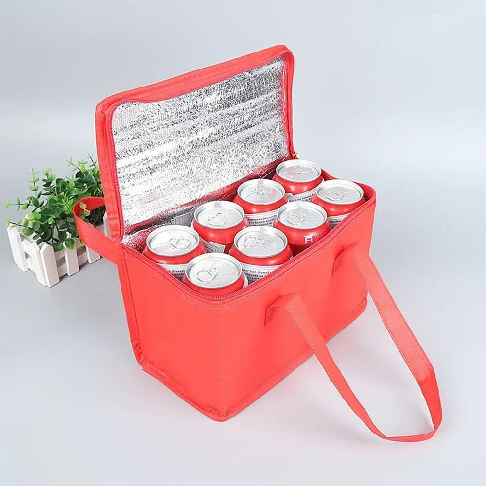 Folding Cooler Bag — Insulated Lunch & Delivery Tote