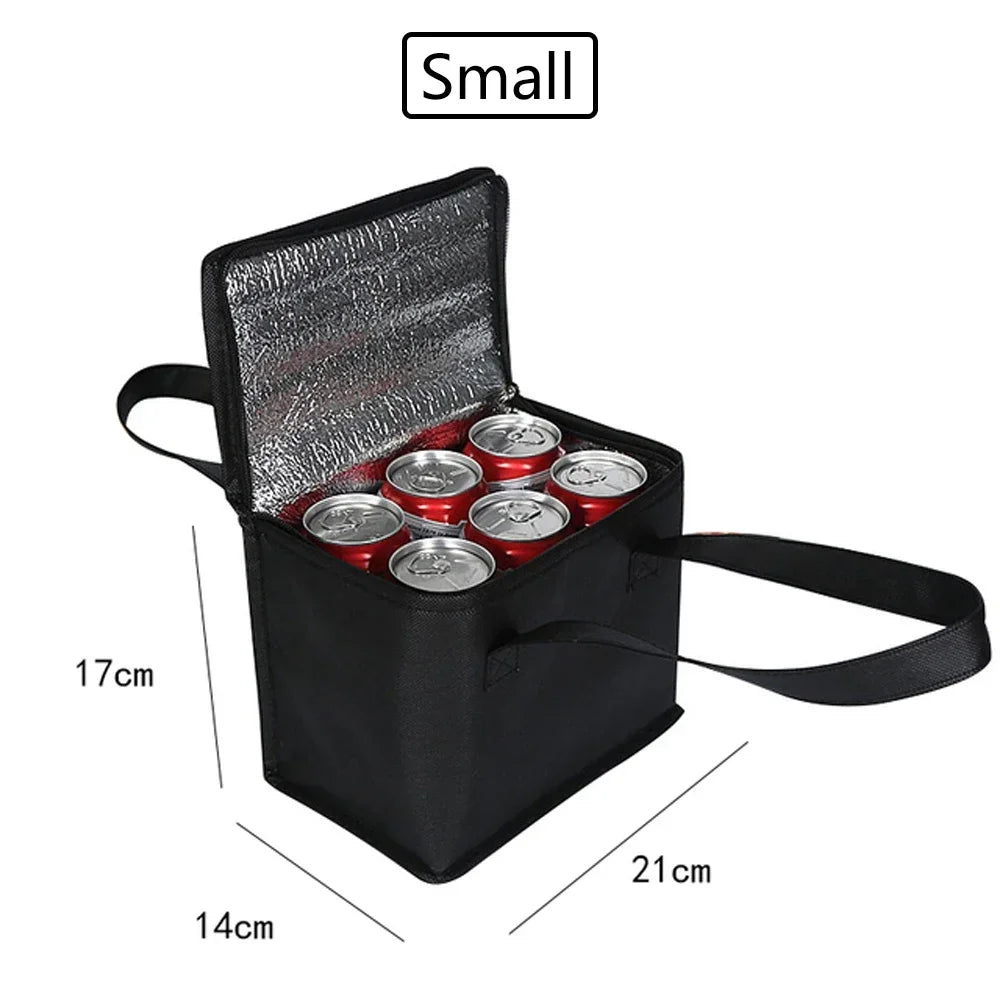 Folding Cooler Bag — Insulated Lunch & Delivery Tote